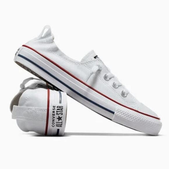 Converse Womens Chuck Taylor Sz. 6 All Star Low Top Shoreline Slip White 537084F - Picture 1 of 9